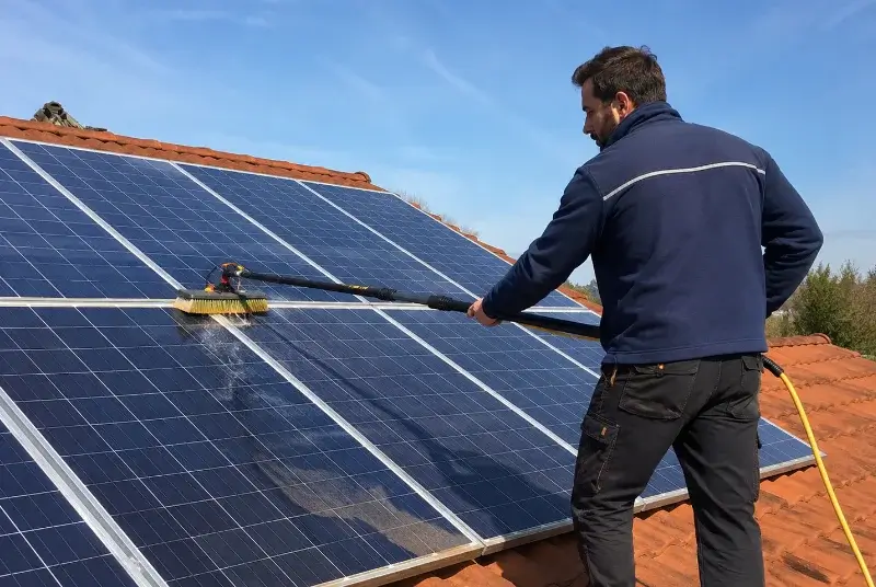 Nettoyage et entretien de panneaux solaires à Bény